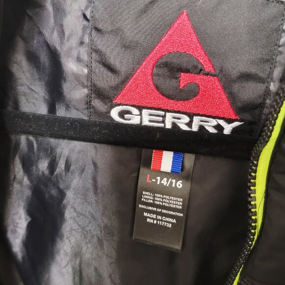 Gerry Boys Size Large 14/16 Winter Snow 2 in 1 Coat Jacket Gray Black EUC - Picture 3 of 14